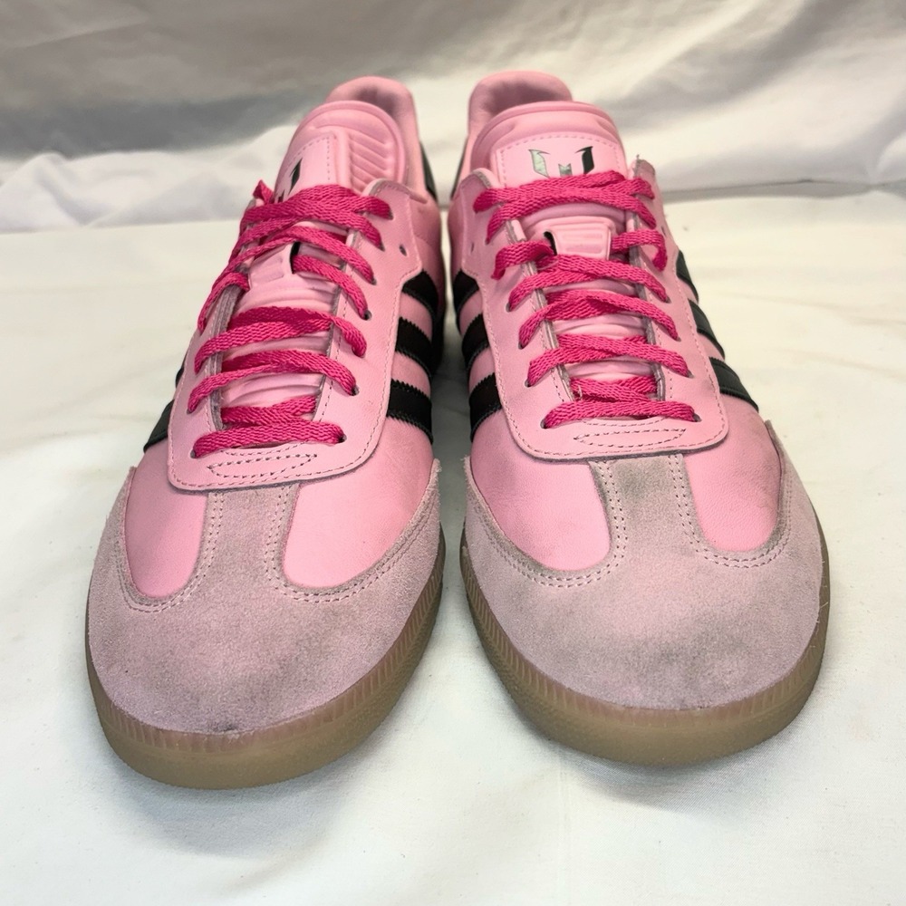 ADIDAS Originals Samba Messi Indoor Soccer Shoes Men's US 11 Pink Sneaker IH8158 - Picture 3 of 14